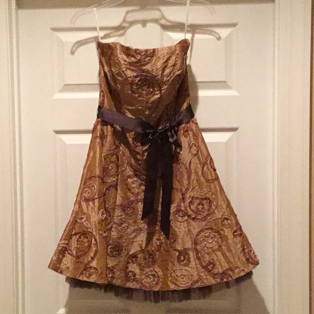 Jessica McClintock Strapless Dress